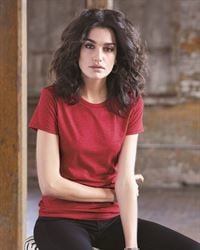 preview image of Anvil by Gildan 880 Women's Lightweight Ringspun T-Shirt