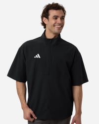 preview image of Adidas AT505 Men's Short Sleeve Quarter-Zip Pullover