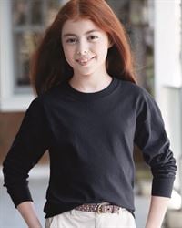 preview image of Hanes 5546 Youth Long Sleeve T-Shirt
