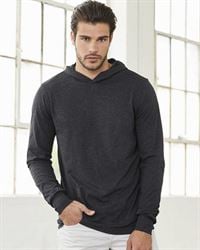 preview image of Bella + Canvas 3512 Unisex Long Sleeve Jersey Hooded Tee