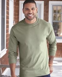 preview image of Hanes 5186 Beefy-T Long Sleeve T-Shirt