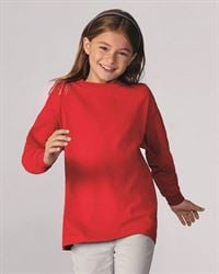 preview image of Gildan 5400B Heavy Cotton Youth Long Sleeve T-Shirt