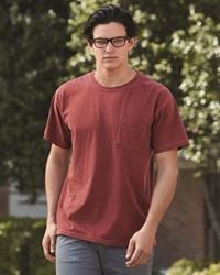 preview image of Comfort Colors 6030 Garment Dyed Heavyweight Ringspun Short Sleeve Shirt with a Pocket