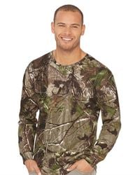 preview image of Code Five 3981 Adult Realtree Camo Long Sleeve Tee