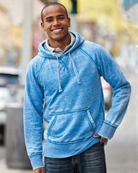 preview image of J. America 8915 Vintage Zen Fleece Hooded Pullover Sweatshirt