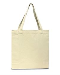 preview image of Liberty Bags 8503 12 Ounce Gusseted Cotton Canvas Tote