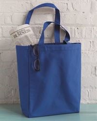 preview image of Liberty Bags 8861 10 Ounce Gusseted Cotton Canvas Tote