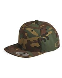 Yupoong 6089M Classic Flat Bill Snapback Cap