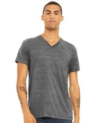 preview image of Bella + Canvas 3005 Unisex Short Sleeve V-Neck Jersey Tee