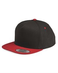 preview image of Yupoong 6007 Five-Panel Flat Bill Cap