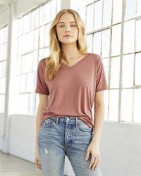 preview image of Bella + Canvas 8815 Women's Slouchy V-neck Tee