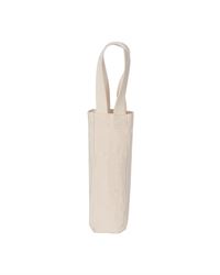 Liberty Bags 1725 10 Ounce Cotton Canvas Single Bottle Wine Tote