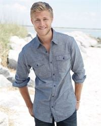 preview image of Burnside 8255 Chambray Long Sleeve Shirt