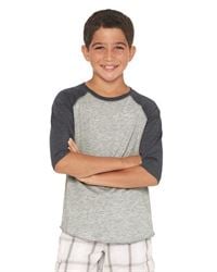 preview image of LAT 6130 Youth Baseball Fine Jersey Tee