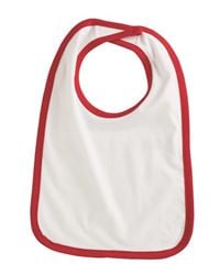 Rabbit Skins 1004 Infant Contrast Trim Premium Jersey Bib