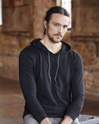 preview image of Anvil by Gildan 987 Lightweight Long Sleeve Hooded T-Shirt