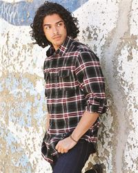 preview image of Burnside 8210 Yarn-Dyed Long Sleeve Flannel Shirt