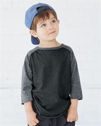 preview image of Rabbit Skins 3330 Toddler Baseball Fine Jersey Tee