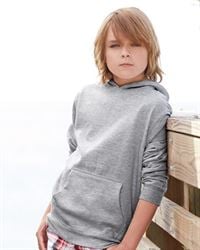 preview image of Independent Trading Co. SS4001Y Youth Midweight Hooded Pullover Sweatshirt