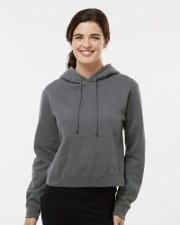 preview image of Badger 1261 Women's Crop Hooded Sweatshirt