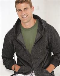 Bayside 900 USA-Made Full-Zip Hooded Sweatshirt