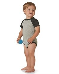 preview image of Rabbit Skins 4430 Infant Baseball Fine Jersey Bodysuit