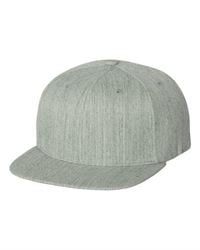 Flexfit 110F One Ten Flat Bill Snapback Cap