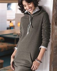 preview image of Independent Trading Co. PRM65DRS Women's Special Blend Hooded Pullover Dress