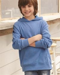 preview image of Independent Trading Co. PRM15YSB Youth Special Blend Raglan Hooded Pullover