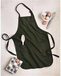 preview image of Q-Tees Q4350 Full-Length Apron with Pockets