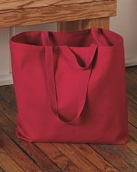 Q-Tees Q600 24.5L Jumbo Canvas Tote