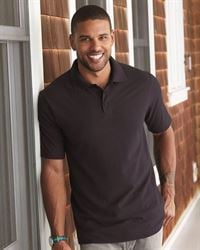 preview image of Hanes 055P X-Temp Pique Sport Shirt with Fresh IQ