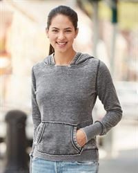 preview image of J. America 8912 Ladies Zen Pullover Hood