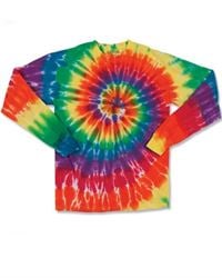 Dyenomite 240MS Spiral Tie Dye Long Sleeve