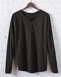 preview image of Next Level 6072 Tri-Blend Long Sleeve Henley