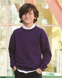 preview image of Jerzees 562BR NuBlend Youth Crewneck Sweatshirt