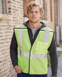 preview image of ML Kishigo 1535-1536 Economy Single Pocket Breakaway Vest