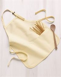 preview image of Q-Tees Q4250 Full Length Apron with Pouch
