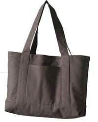 preview image of Liberty Bags 8870 Pigment Dyed Premium 12 Ounce Canvas Gusseted Tote