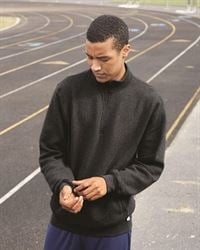 preview image of Russell Athletic 1Z4HBM Dri Power  Quater-Zip Cadet Collar Sweatshirt