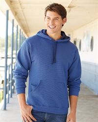 Fruit of the Loom SF77R Sofspun  Microstripe Hooded Pullover Sweatshirt