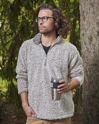 preview image of J. America 8454 Epic Sherpa Quarter-Zip