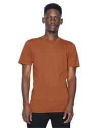 American Apparel 2001ORGW Unisex Organic Fine Jersey Tee