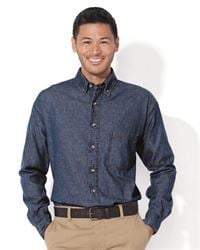 preview image of Sierra Pacific 3211 Long Sleeve Denim Shirt