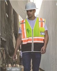 preview image of Kishigo 1543-1544 Premium Brilliant Series Ultimate Reflective Vest