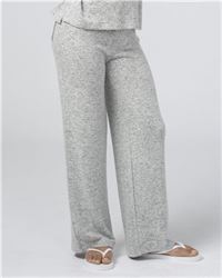 preview image of Boxercraft YL10 Girls' Cuddle Fleece Wide Leg Pants