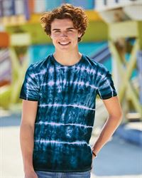 preview image of Dyenomite 640SB Shibori Tie Dye T-Shirt