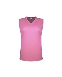 preview image of C2 Sport 5663 Women's Sleeveless V-Neck T-Shirt