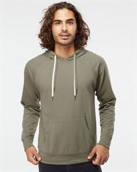 Independent Trading Co. SS1000 Icon Unisex Lightweight Loopback Terry Hooded Sweatshirt