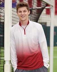 preview image of Badger 4222 Hex 2.0 Quarter Zip Pullover